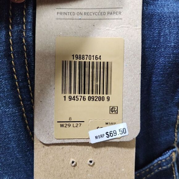 Levi's Women's New Boyfriend Jeans, Cobalt Layer, US 8 - 29W x 27L - Picture 4 of 6